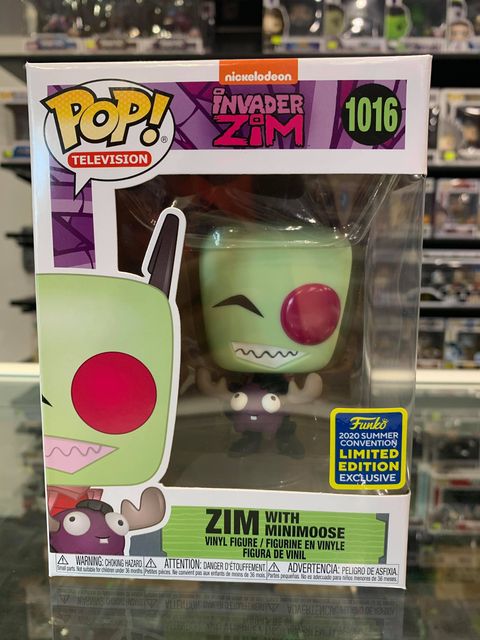 Invader Zim - Zim with Minimoose 2020 Summer Convention Limited Edition Exclusive