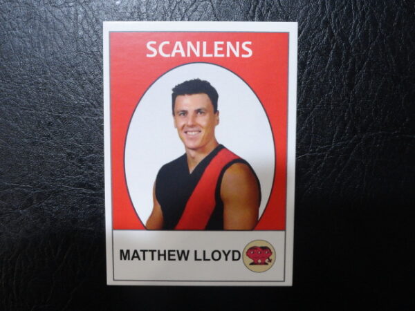 2019 SCANLENS BASE CARD MATTHEW LLOYD  /150