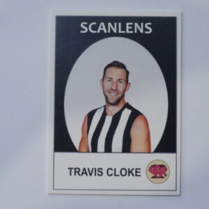 2019 SCANLENS BASE CARD TRAVIS CLOKE /150