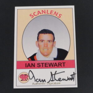 2019 SCANLENS SC1 IAN STEWART SIGNATURE CARD /50