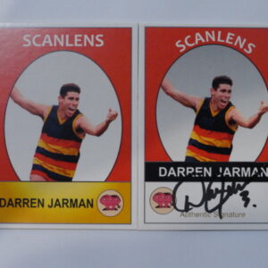 2019 SCANLENS BASE/SIGNATURE CARD BUNDLE DARREN JARMAN