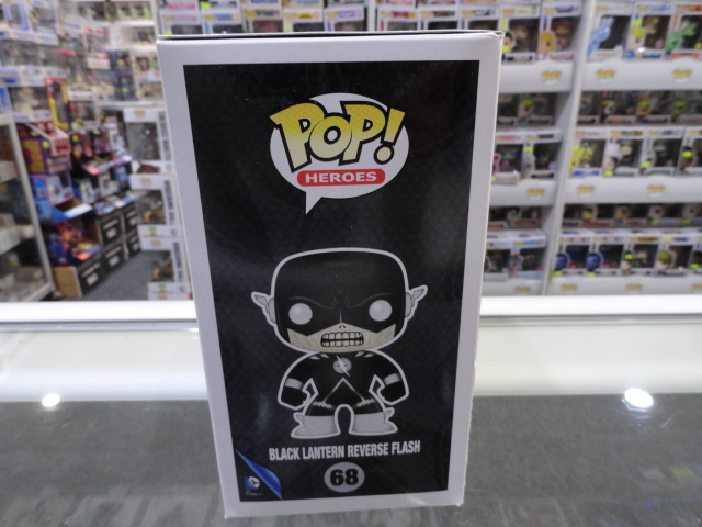 SUPER HEROES - BLACK LANTERN REVERSE FLASH HOT TOPIC POP! VINYL #68 - Image 2