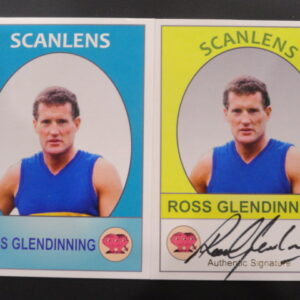 2019 SCANLENS BASE/SIGNATURE CARD BUNDLE ROSS GLENDINNING