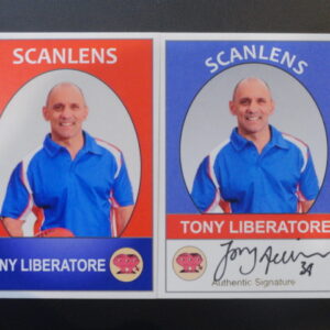 2019 SCANLENS BASE/SIGNATURE CARD BUNDLE TONY LIBERATORE