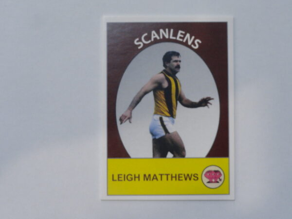 2019 SCANLENS BASE CARD LEIGH MATTHEWS /150