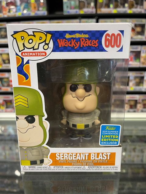 Hanna Barbera Wacky Races Sergeant Blast SDCC 2019 #600