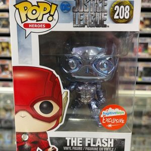 The Flash Blue Chrome - Fugitive Toys Exclusive Justice League #208