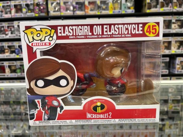 Incredibles 2 - Elastigirl on Elasticycle Pop! Rides #45