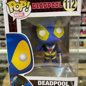 Marvel deapool blue yellow 112
