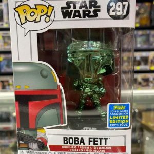 Star Wars - Boba Fett Green Chrome (SDCC 2019 Exclusive) #297