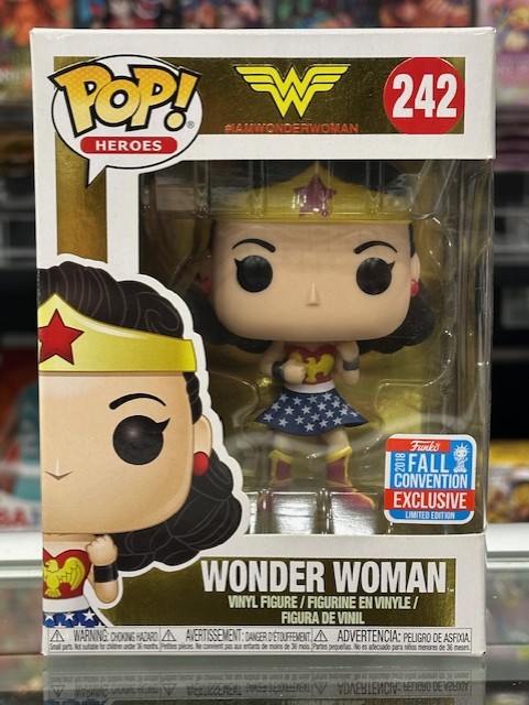 Funko Pop! DC Comics - Wonder Woman (NYCC 2018 Exclusive) #242
