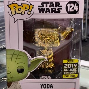 Star Wars - Gold Chrome Yoda (2019 Galactic Convention) #124
