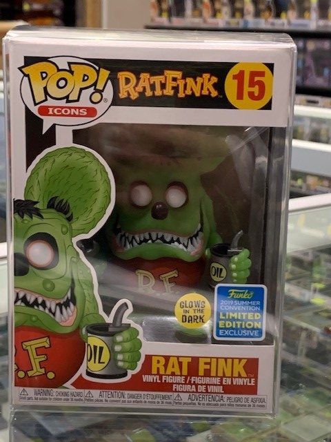 Rat Fink - Rat Fink Pop! Vinyl #15 GITD (2019 NYCC)