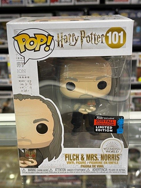 Harry Potter - Filch & Mrs. Norris (2019 Fall Convention Exclusive) #101