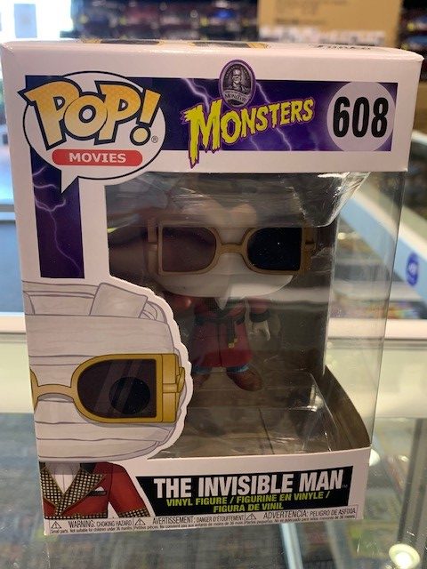 Monsters - The Invisible Man #608 Pop! Vinyl