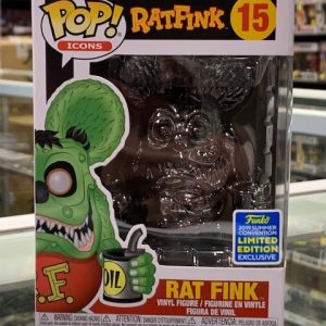 Rat Fink - Rat Fink (Black Chrome) Pop! Vinyl #15 (2019 NYCC)