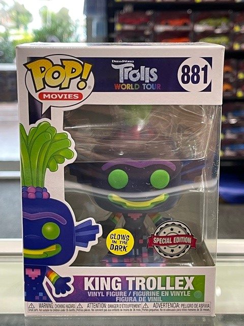 Trolls World Tour - King Trollex Glow US Exclusive #881