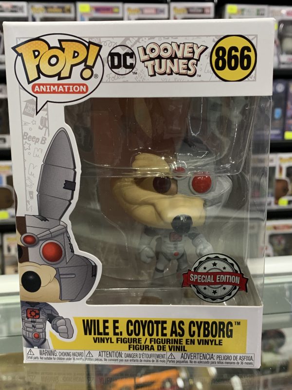 Looney Tunes - Wile E Coyote as Cyborg US Exclusive Pop! Vinyl #866