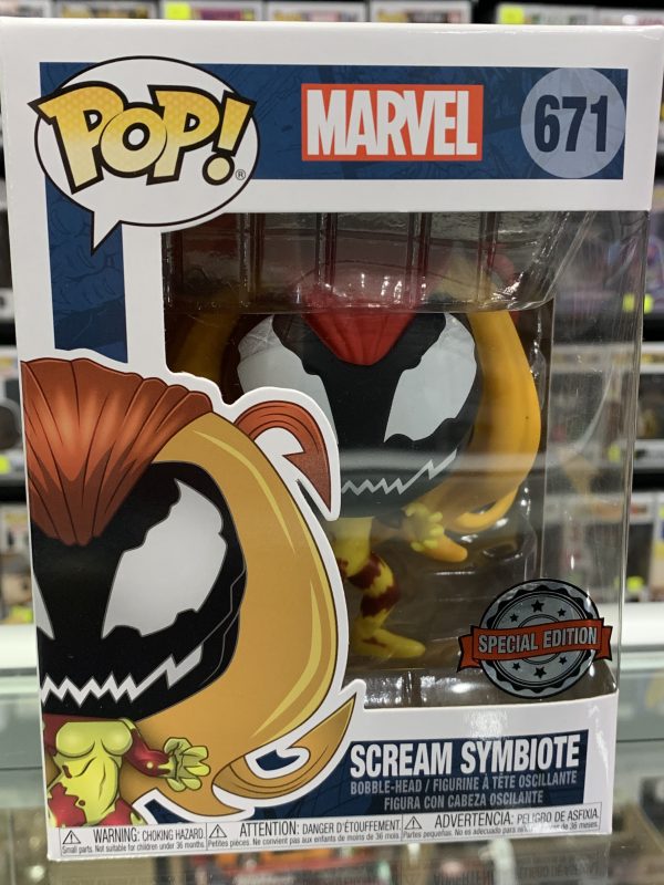 Funko Pop Vinyl - Marvel #671 Scream Symbiote
