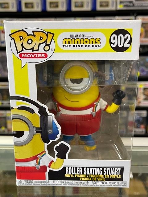 Minions 2: Rise of Gru - Stuart Skater Pop! Vinyl #902