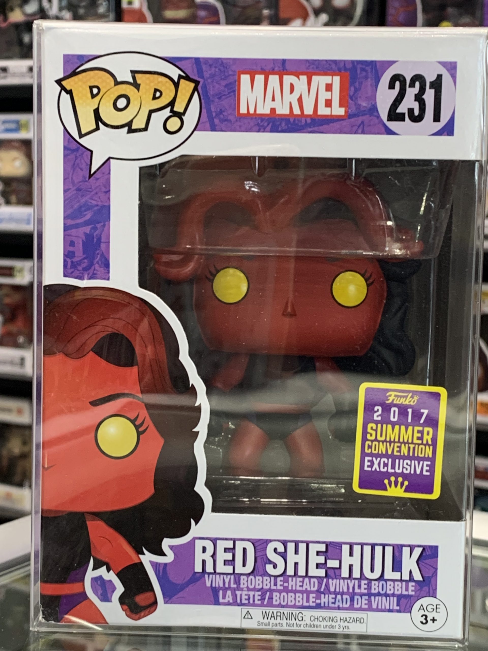 Marvel - Red She-Hulk (2017 Summer Convention Exclusive) #231