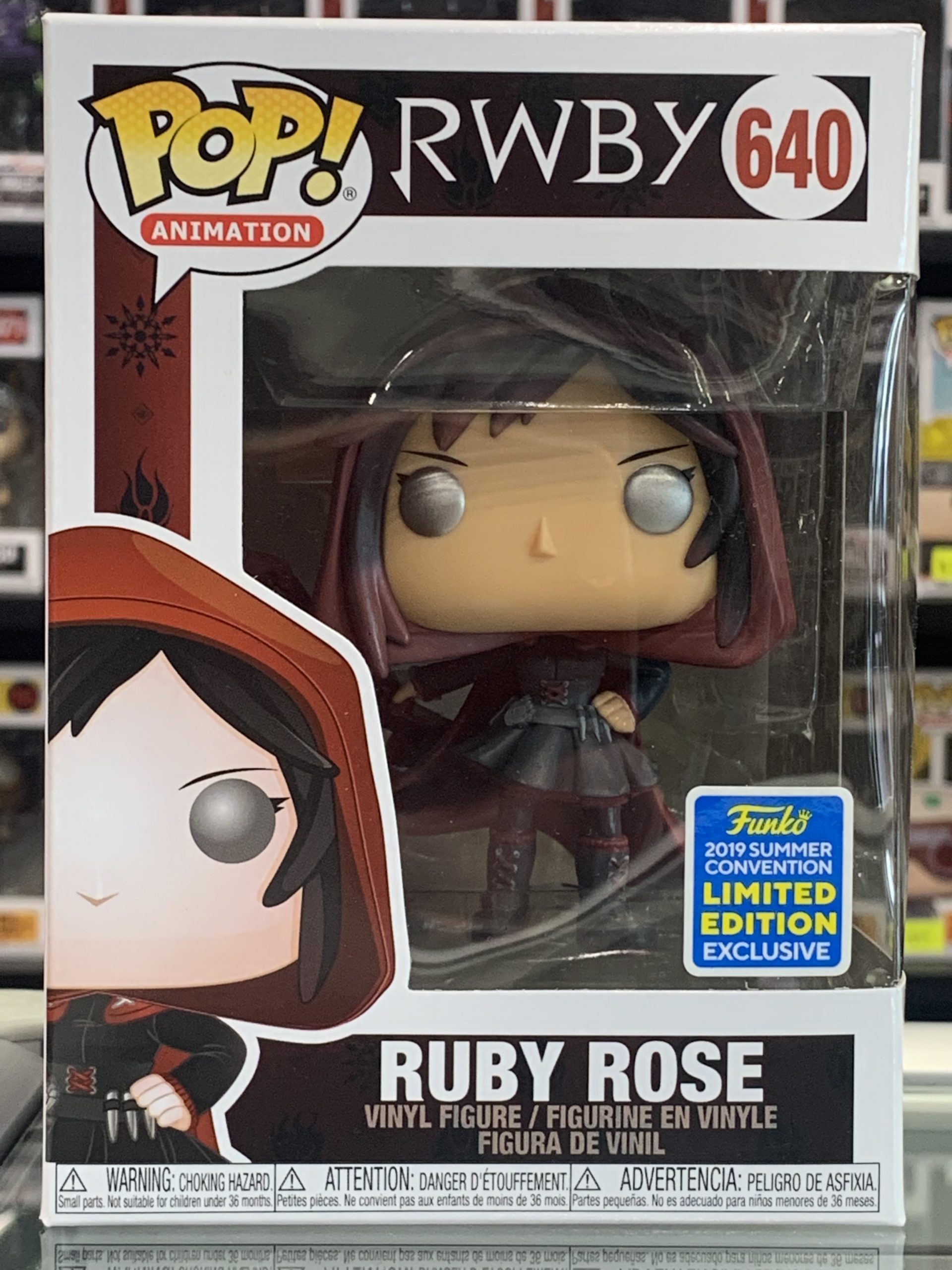 RWBY - Ruby Rose with Hood SDCC 2019 #640
