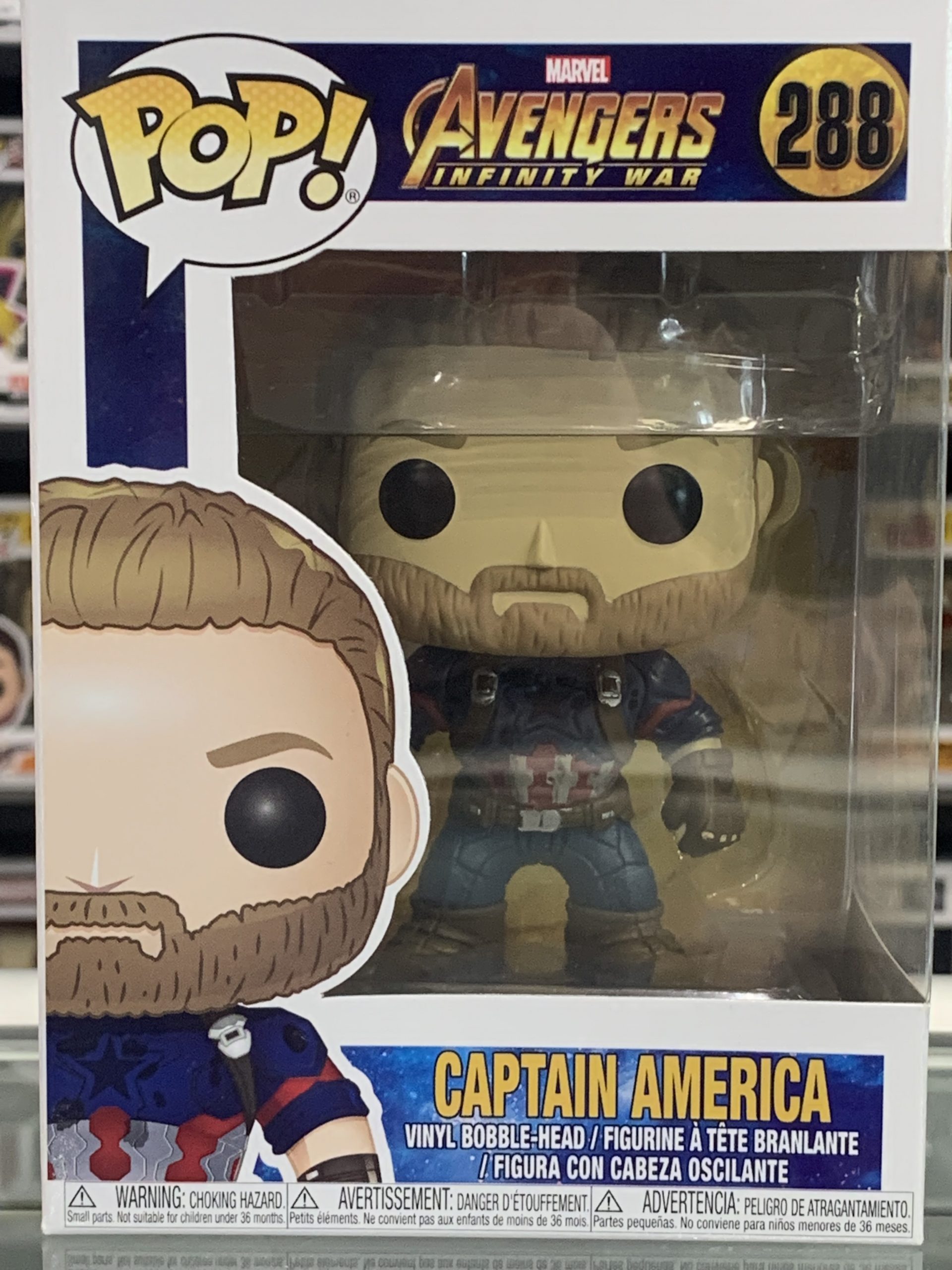 Funko Pop! Avengers 3: Infinity War - Captain America #288
