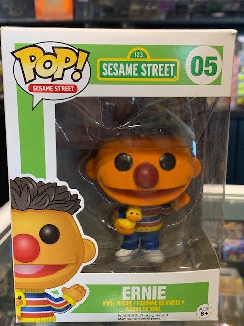 Sesame Street - Ernie (Flocked) #05 Pop! Vinyl