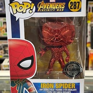 Funko Pop! Avengers Infinity War - Iron Spider (Red Chrome Exclusive) #287