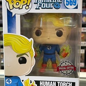 Fantastic Four - Human Torch with Flames US Exclusive #569