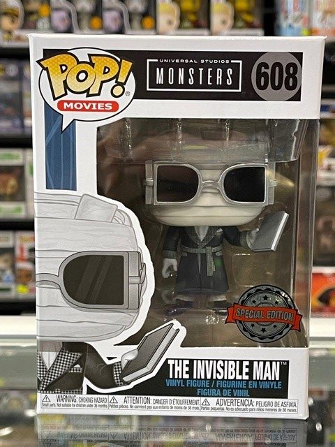 Monsters - The Invisible Man #608 Pop! Vinyl