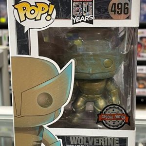 X-Men - Wolverine Marvel 80th Anniversary Patina US Exclusive #496