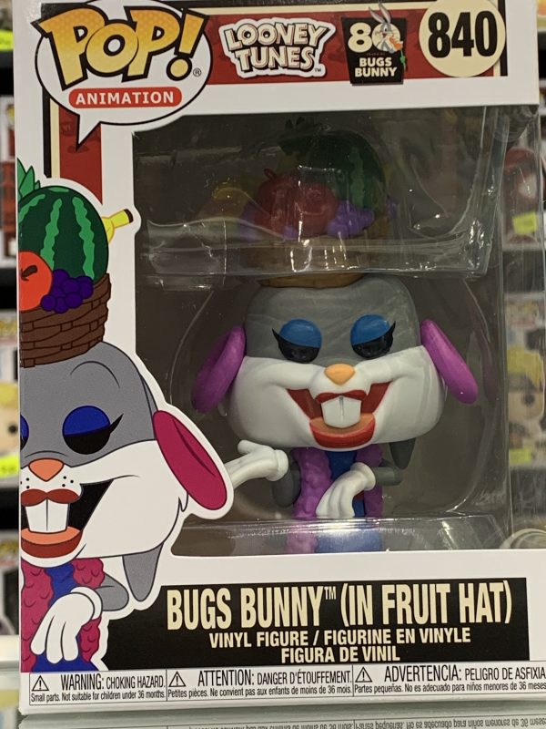 Looney Tunes - Bugs Bunny in Fruit Hat 80th Anniversary #840