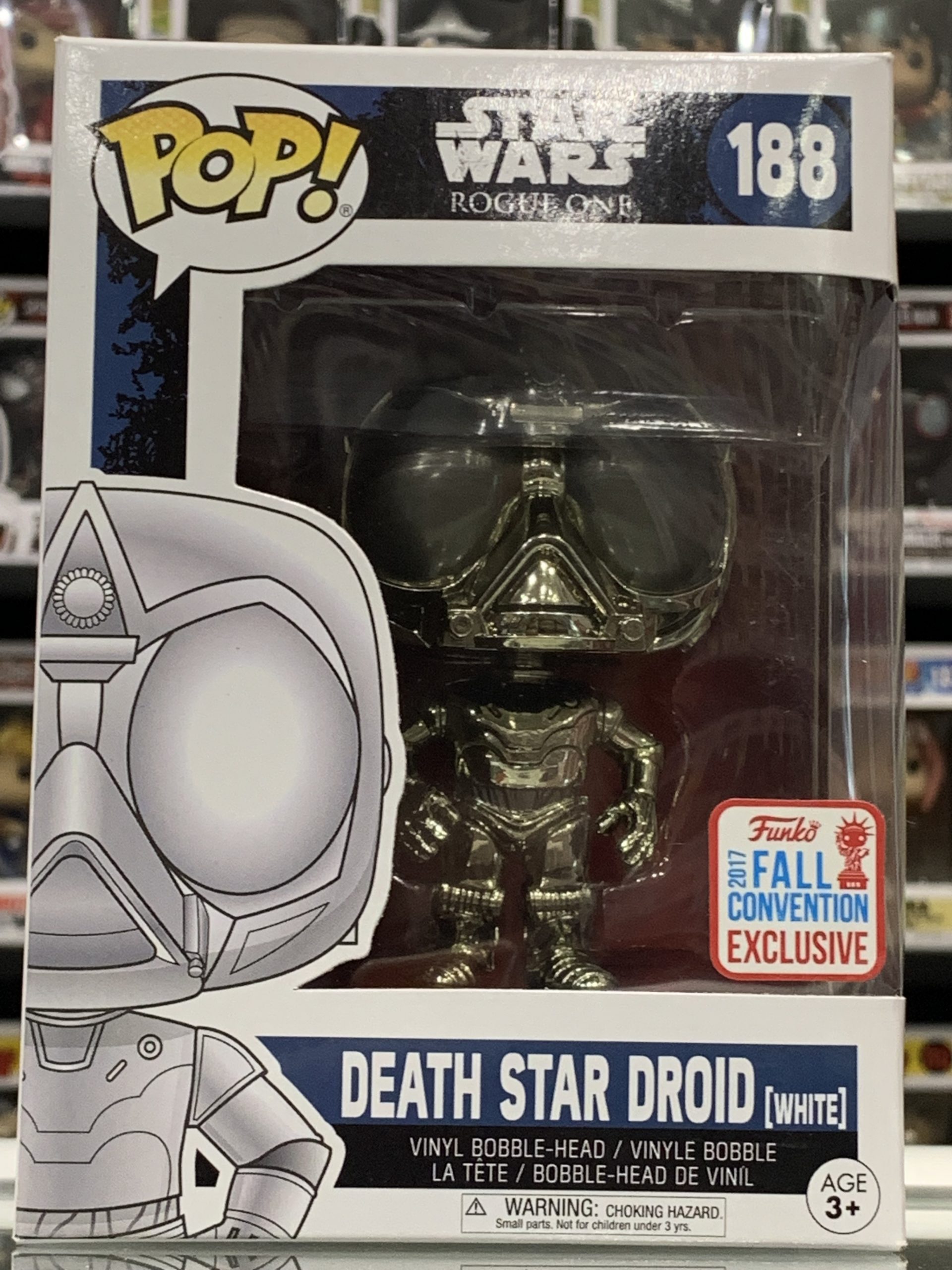 Star Wars: Rogue One – Death Star Droid (White) #188 2017NYCC