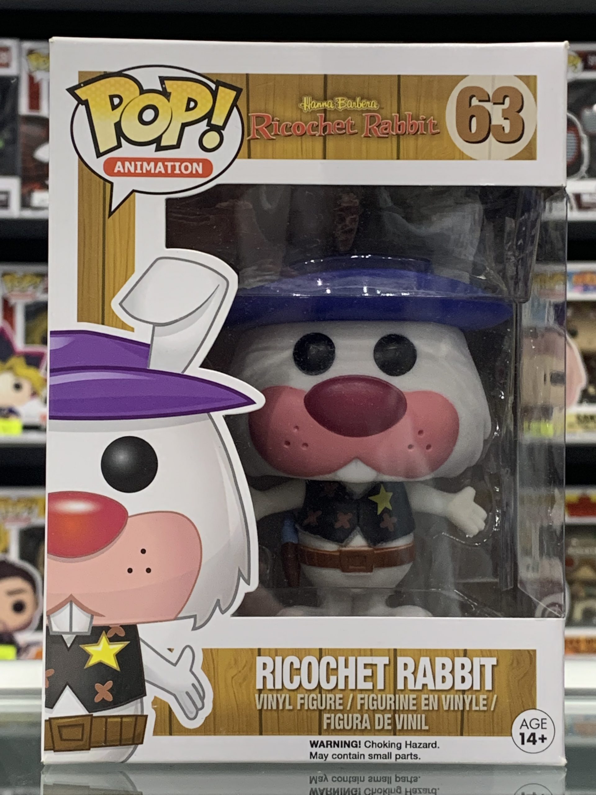 Hanna Barbera - Ricochet Rabbit (Flocked) #63