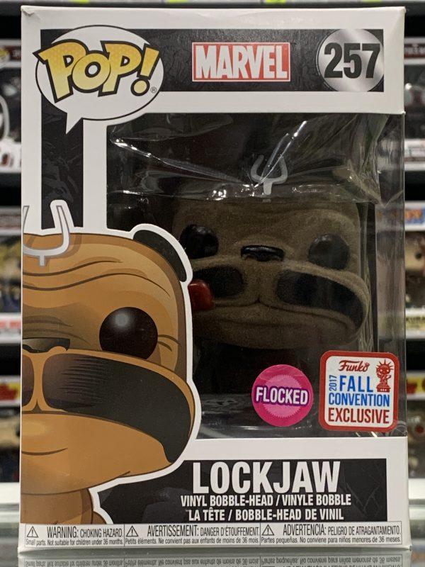 Marvel - Lockjaw (Flocked) #257 (2017 Fall Convention Exclusive)