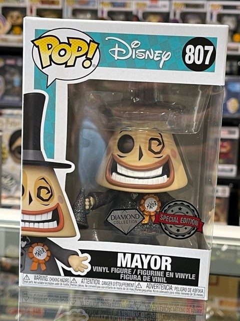 The Nightmare Before Christmas - Mayor w/Megaphone Diamond Glitter #807
