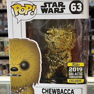 Star Wars - Chewbacca Gold Chrome (2019 Galactic Convention Exclusive) #63