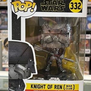 Star Wars - Knight of Ren War Club Episode IX Rise of Skywalker Hematite Chrome #332