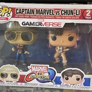 Marvel vs Capcom: Infinite - Captain Marvel vs Chun-Li Pop! Vinyl 2-pack