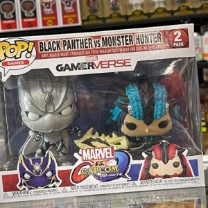 Marvel vs Capcom: Infinite - Black Panther & Monster Hunter Pop! Vinyl 2-pack
