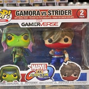 Marvel vs Capcom: Infinite - Gamora vs Strider Pop! Vinyl 2-pack