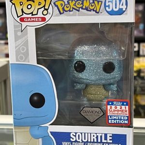 Funko Pop! Pokemon - Squirtle Diamond Glitter (NYCC 2021 Exclusive) #504