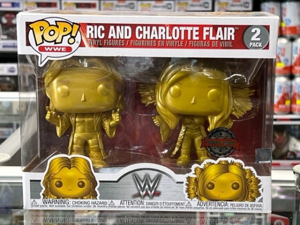 WWE - Ric And Charlotte Flair (Gold) 2 Pack