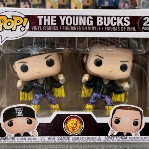 King Of Sports NJPW - The Young Bucks (Yellow/Purple) 2 Pack