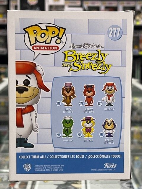 Hanna Barbera: Breezly and Sneezly - Breezly (Flocked) Funko 2000 Pieces Exclusive #277 - Image 2
