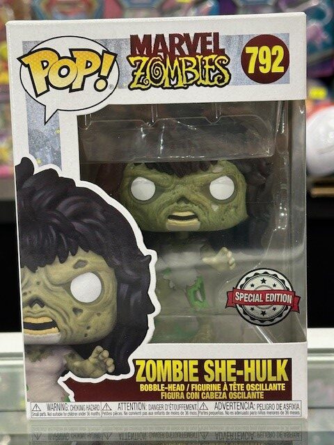 Funko Pop! Marvel Zombies (comics) - She-Hulk (Special Edition) #792