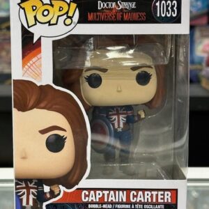 Funko Pop! Doctor Strange 2: Multiverse of Madness - Captain Carter #1033