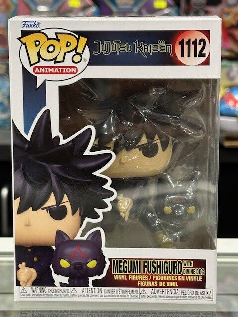 Funko Pop! Jujutsu Kaisen - Megumi with Dog #1112
