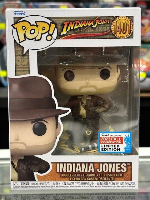 Funko Pop! Indiana Jones - Indiana Jones with Snakes (NYCC 2023 Exclusive) #1401